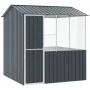 Jaula para pájaros Antracita 215x78x200 cm de acero galvanizado | Foro24.es | Tu tienda online para hogar, jardín y más Foro24.es