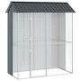 Aviario para aves Antracita 215x110x247 cm Acero von , Füße und Vogelkäfige - Ref: Foro24-3325172, Preis: 391,18 €, Rabatt: -5%%