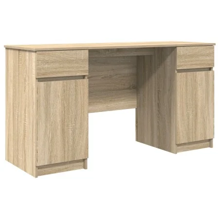 Escritorio de roble Sonoma 140x49x76 cm de madera elaborada | Foro24.es | Tu tienda online para hogar, jardín y más Foro24.es