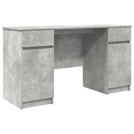 Escritorio Gris Concreto 140x49x76 cm Madera elaborada | Foro24.es | Tu tienda online para hogar, jardín y más Foro24.es
