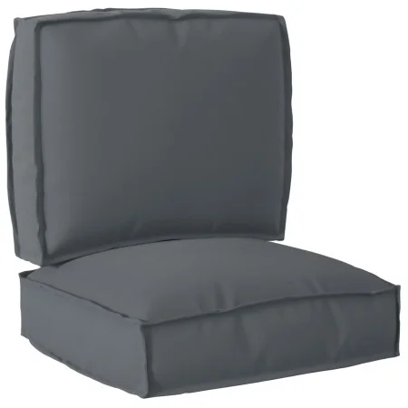 Juego de 2 Cojines para Palets Antracita de Tela Oxford by , Cushions for chairs and sofas - Ref: Foro24-3329039, Price: 41,9...