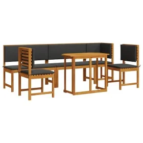 Juego de Comedor de Jardín de 6 Piezas con