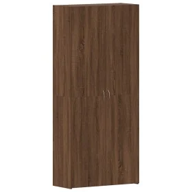 Gabinete para zapatos Madera de roble Marrón