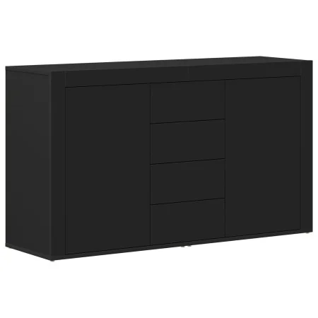 Aparador Negro Madera 120 x 36 x 69 cm Almacenamiento Buffet | Foro24.es | Tu tienda online para hogar, jardín y más Foro24.es