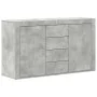 Aparador Gris Concreto Madera de Calidad 120 x 36 x 69 cm | Foro24.es | Tu tienda online para hogar, jardín y más Foro24.es