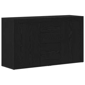 Aparador Roble negro Madera elaborada 120 x 36 x