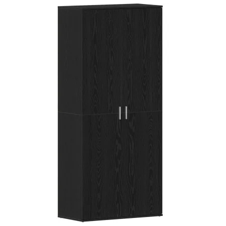 Zapatero de Roble Negro 80x39x180 cm Madera Técnica | Foro24.es | Tu tienda online para hogar, jardín y más Foro24.es