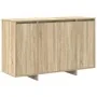 Aparador de roble de Sonoma roble de Sonoma madera elaborada | Foro24.es | Tu tienda online para hogar, jardín y más Foro24.es