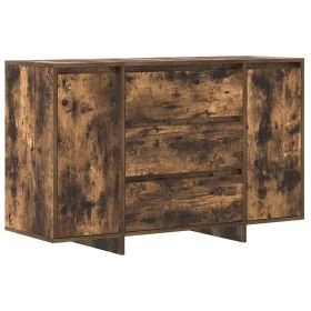 Aparador Roble Ahumado 120x41x75 cm Madera