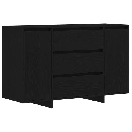 Sideboard Negro Roble 120x41x75 cm Madera Ingenerizada | Foro24.es | Tu tienda online para hogar, jardín y más Foro24.es