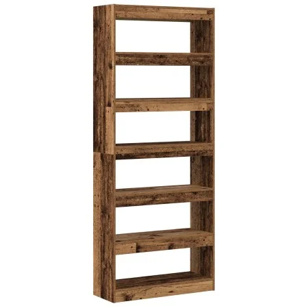 Estantería de Madera Antigua Madera Antigua Madera Recuperada | Foro24.es | Tu tienda online para hogar, jardín y más Foro24.es