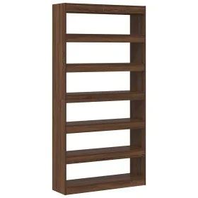 Librero Roble marrón Madera de buena calidad 100