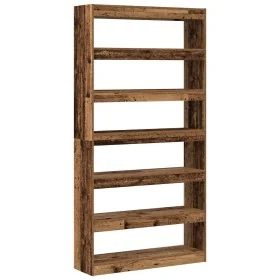 Librería Madera Envejecida Madera Reciclada 100 x