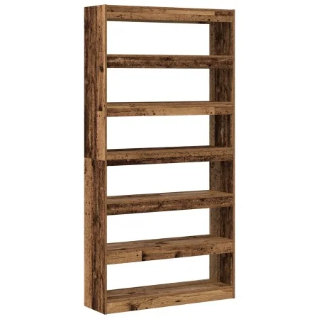 Librería Madera Envejecida Madera Reciclada 100 x 30 x 198 cm | Foro24.es | Tu tienda online para hogar, jardín y más Foro24.es