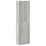 Armario Sonoma Gris 55x25x189 cm Madera Elaborada | Foro24.es | Tu tienda online para hogar, jardín y más Foro24.es