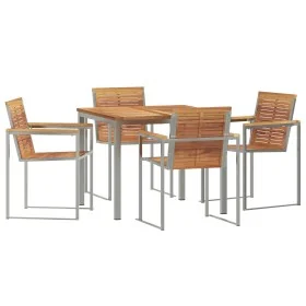 Comprar Juego de Comedor de Jardín de 5 Piezas de