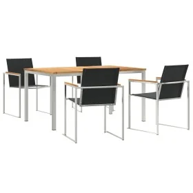 Conjunto de Comedor de Jardín de 5 Piezas de