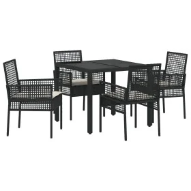 Juego de Comedor de Jardín de 5 Piezas con