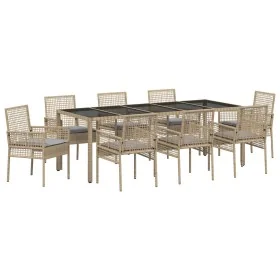 Comprar Juego de comedor de jardín de 9 piezas