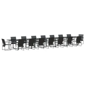 Conjunto de Comedor de Jardín de 22 Piezas con