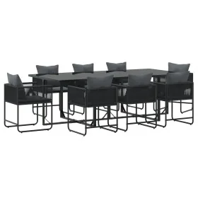 Conjunto de Comedor de Jardín de 10 Piezas con
