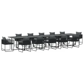 Juego de Comedor de Jardín de 16 Piezas con