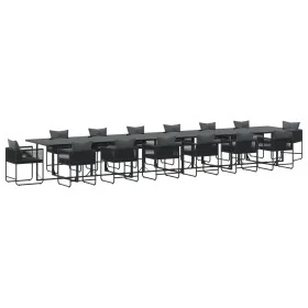 Conjunto de Comedor de Jardín de 19 Piezas con