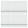 Postes de cerca 44 pcs U-Channel verde 160 cm acero | Foro24.es | Tu tienda online para hogar, jardín y más Foro24.es