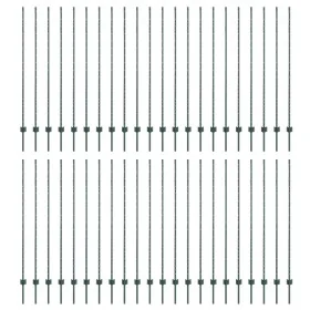 44 piezas Postes de Cerca Metálicos en Forma de U Verde von , Zaunpfosten - Ref: Foro24-3335925, Preis: 249,97 €, Rabatt: -5%%