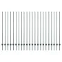 Postes de cercas 22 pcs U-Channel Verde 200 cm Acero | Foro24.es | Tu tienda online para hogar, jardín y más Foro24.es