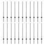 Postes de Cerca 44 pcs en U Gris 140 cm Acero | Foro24.es | Tu tienda online para hogar, jardín y más Foro24.es