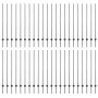 Postes de Cerca 88 pcs U-Channel Gris 180 cm Acero | Foro24.es | Tu tienda online para hogar, jardín y más Foro24.es