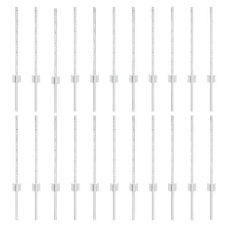 Postes de Cerca 22 pcs U-Channel Plata 100 cm Acero | Foro24.es | Tu tienda online para hogar, jardín y más Foro24.es