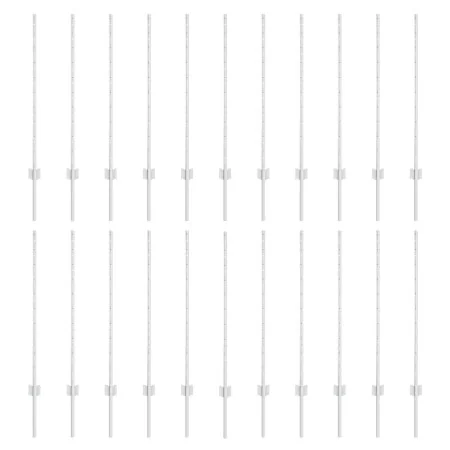 Postes de Cerca 44 pcs U-Channel Plata 140 cm Acero | Foro24.es | Tu tienda online para hogar, jardín y más Foro24.es