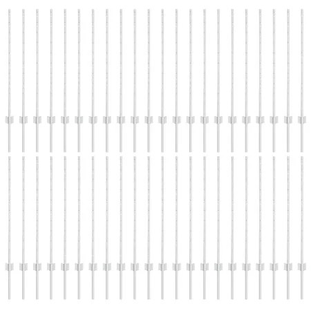Postes de Cerca 88 pcs U-Channel Plata 140 cm Acero | Foro24.es | Tu tienda online para hogar, jardín y más Foro24.es