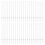 Postes de cerca 88 pcs U-Channel plata 160 cm acero | Foro24.es | Tu tienda online para hogar, jardín y más Foro24.es