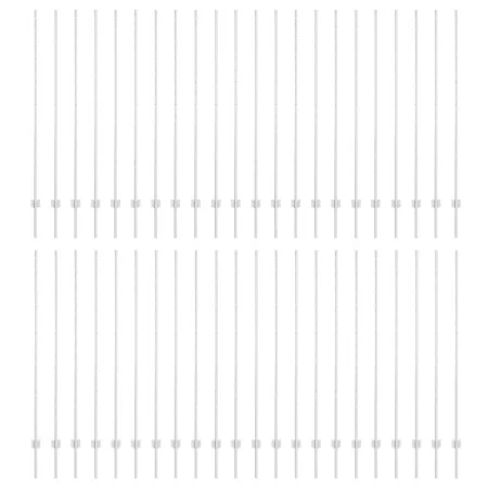 Postes de Cerca 88 pcs U-Channel Plateado 200 cm Acero | Foro24.es | Tu tienda online para hogar, jardín y más Foro24.es