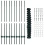 Cerca de Cadena con 10 Poste U Verde 1.2x10 m de Acero | Foro24.es | Tu tienda online para hogar, jardín y más Foro24.es