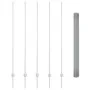 Cerca de Alambre Soldado con 10 Postes en U Plateada 1.5x10 m Acero by , fence posts - Ref: Foro24-3336337, Price: 88,17 €, D...