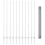 Cerca de Alambre Soldado con 22 Postes U Plata 1.5x25 m Acero von , Zaunpfosten - Ref: Foro24-3336374, Preis: 145,59 €, Rabat...