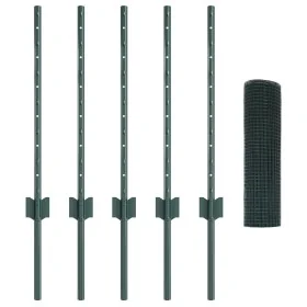 Conjunto de Paneles de Cerca Rústicos Set de 2