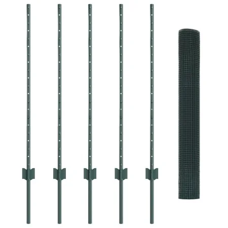 Set de Cerca de Jardín Set de 2 Verde Metal 10 x 1 m Duradero | Foro24.es | Tu tienda online para hogar, jardín y más Foro24.es