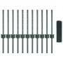 Cerca de Alambre Soldado con 11 Poste U Verde 0.4x25 m Acero by , fence posts - Ref: Foro24-3336463, Price: 56,46 €, Discount...