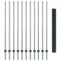 Cerca de Alambre Soldado con 11 Postes en U Verde 1.5x25 m de Acero by , fence posts - Ref: Foro24-3336492, Price: 145,32 €, ...