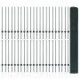 Valla Soldada con 44 postes U Verde 1x100 m de Acero | Foro24.es | Tu tienda online para hogar, jardín y más Foro24.es