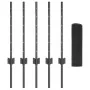 Set de Cerca de Jardín Set de 2 Gris Acero galvanizado 10 x 0.5 m | Foro24.es | Tu tienda online para hogar, jardín y más Foro24.es