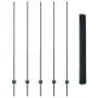 Postes de Cerca 5 pcs U-Channel Verde 150 cm Acero, Cerca Hexagonal Verde 1.5x10 m Acero | Foro24.es | Tu tienda online para hogar, jardín y más Foro24.es