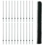 postes para cercas 11 pcs U-Channel Verde 140 cm Acero, Cerca Hexagonal Verde 1.4x50 m Acero | Foro24.es | Tu tienda online para hogar, jardín y más Foro24.es