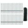 Posts de Valla 11 pcs U-Channel Verde 80 cm Acero, Valla Hexagonal Verde 0.8 x 100 m Acero | Foro24.es | Tu tienda online para hogar, jardín y más Foro24.es