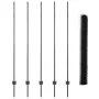 Postes de Cerca 10 pcs U-Channel Gris 150 cm Acero, Cerca Hexagonal Gris 1.5x10 m Acero | Foro24.es | Tu tienda online para hogar, jardín y más Foro24.es